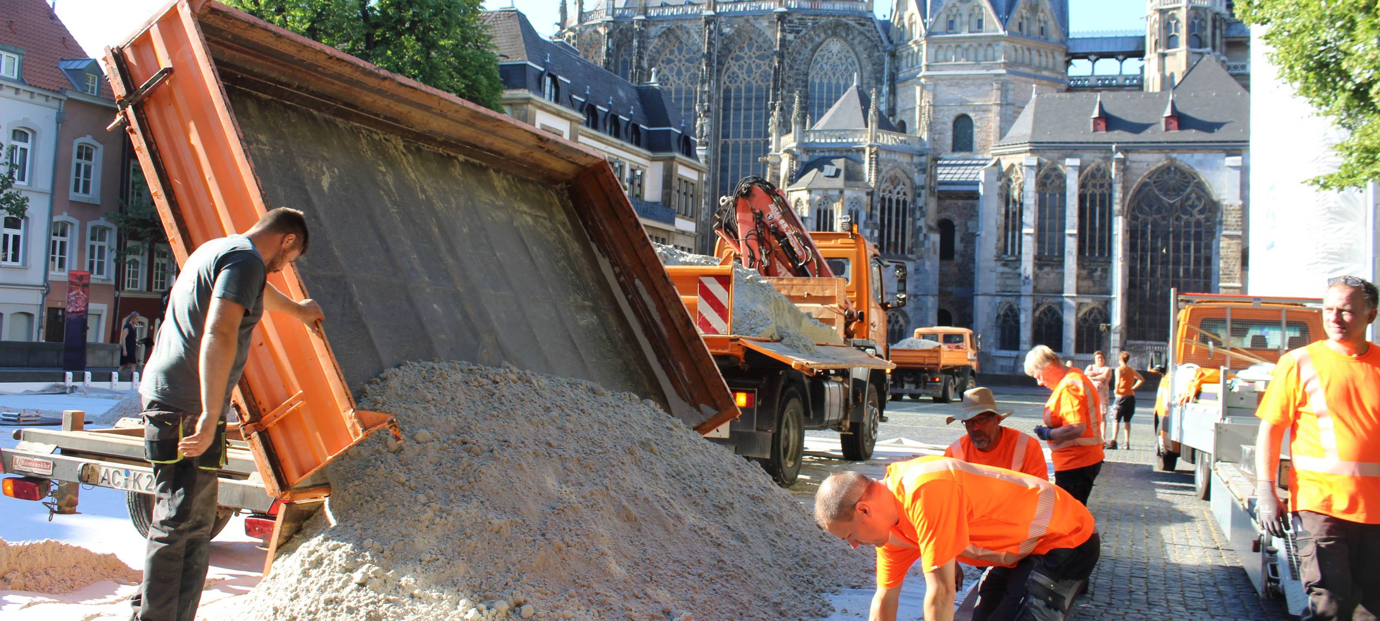 Archimedischer Sandkasten wieder da