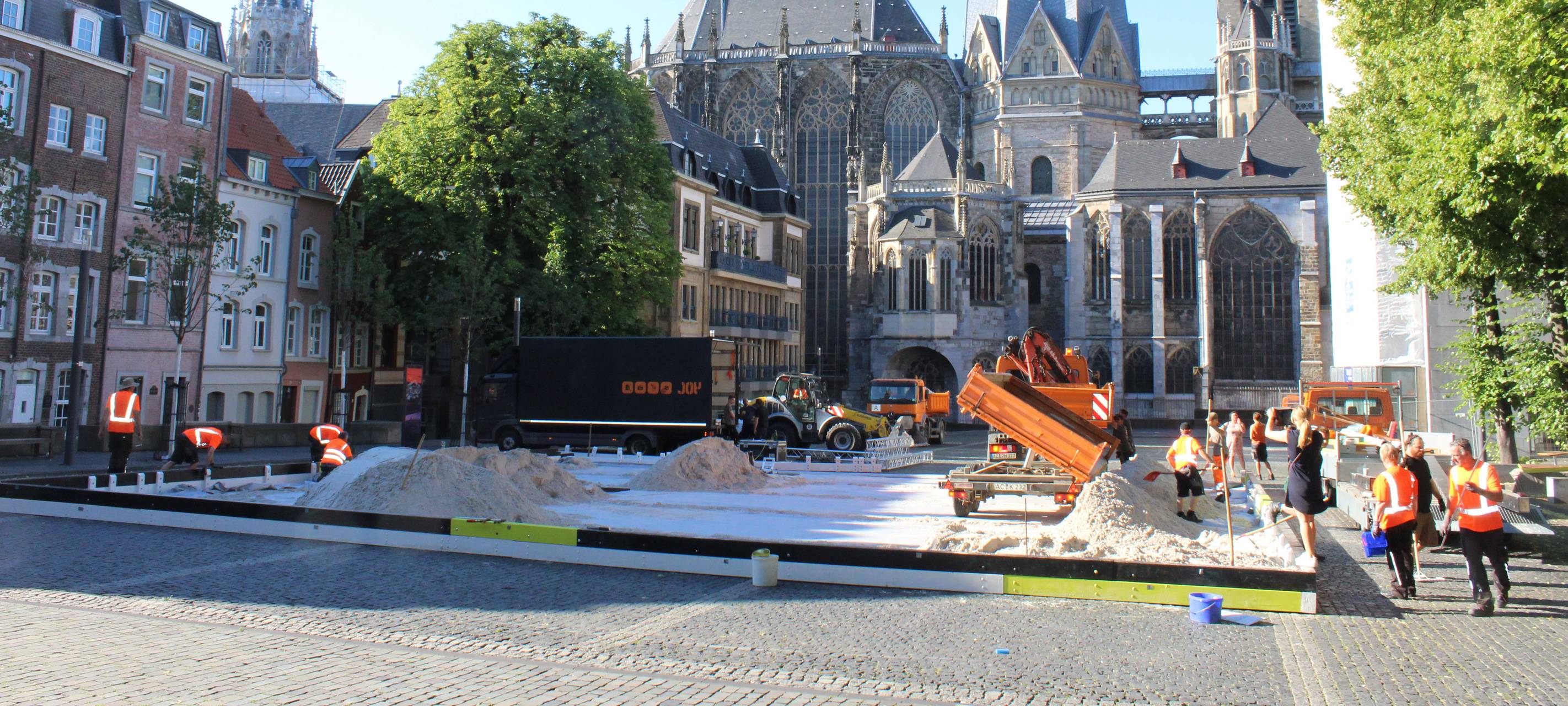 Archimedischer Sandkasten wieder da