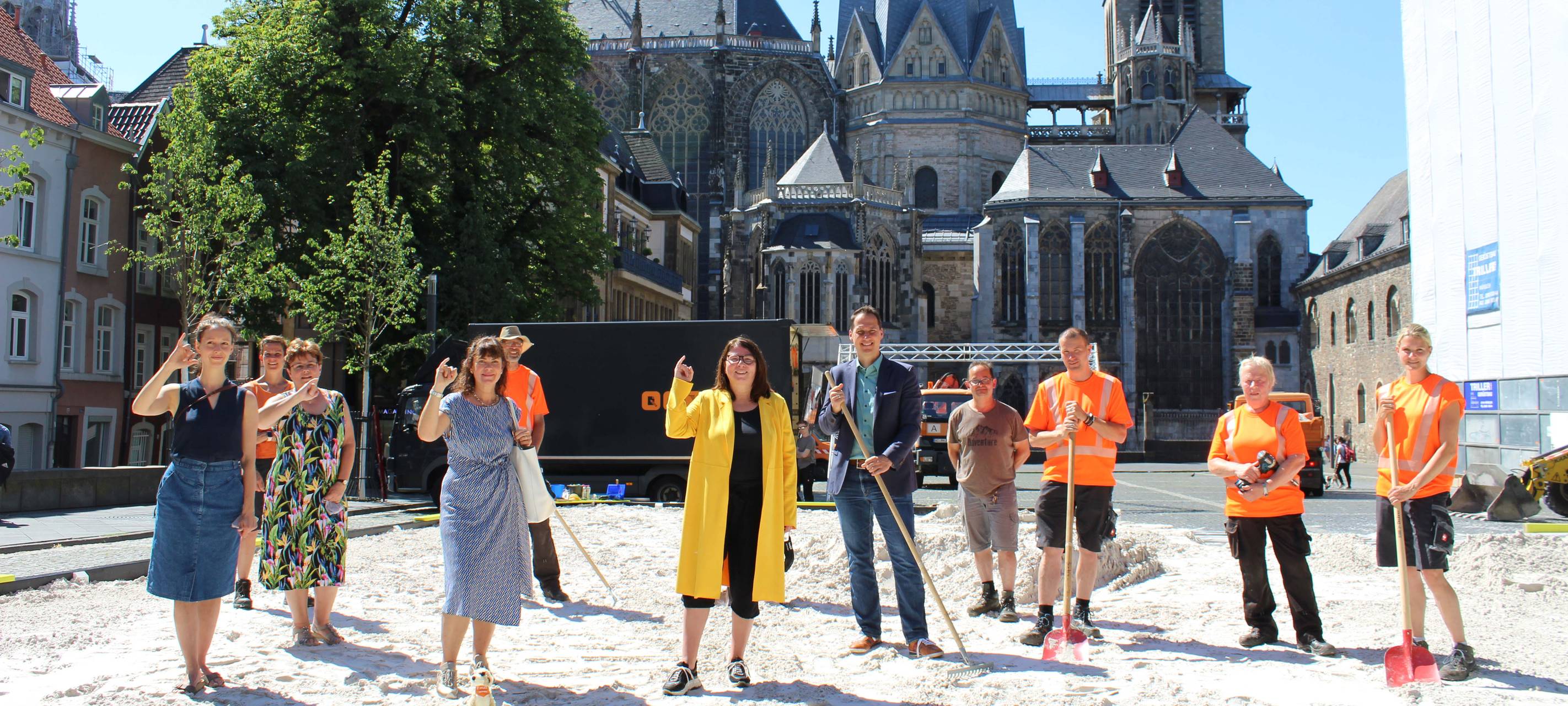 Archimedischer Sandkasten wieder da