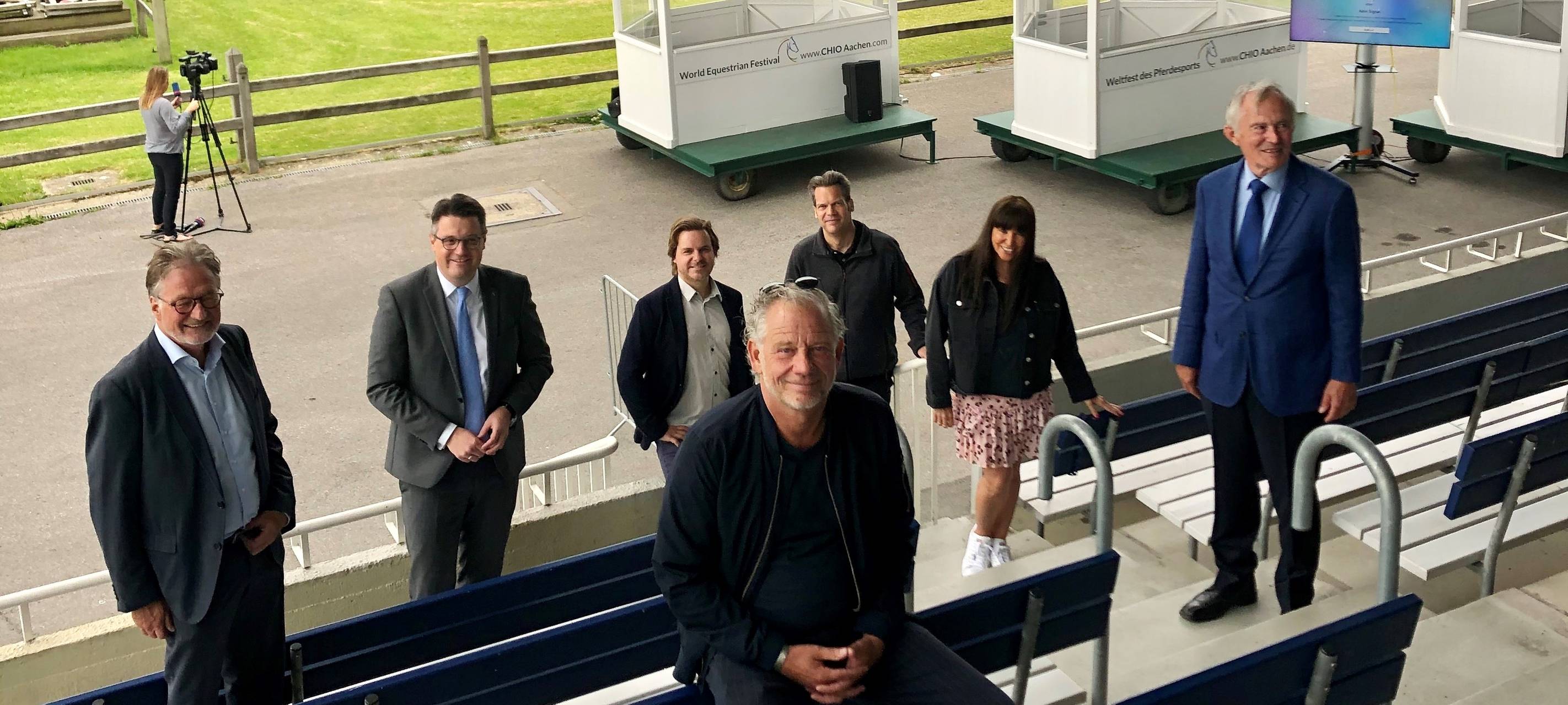 Musical Revue auf dem CHIO-Gelände