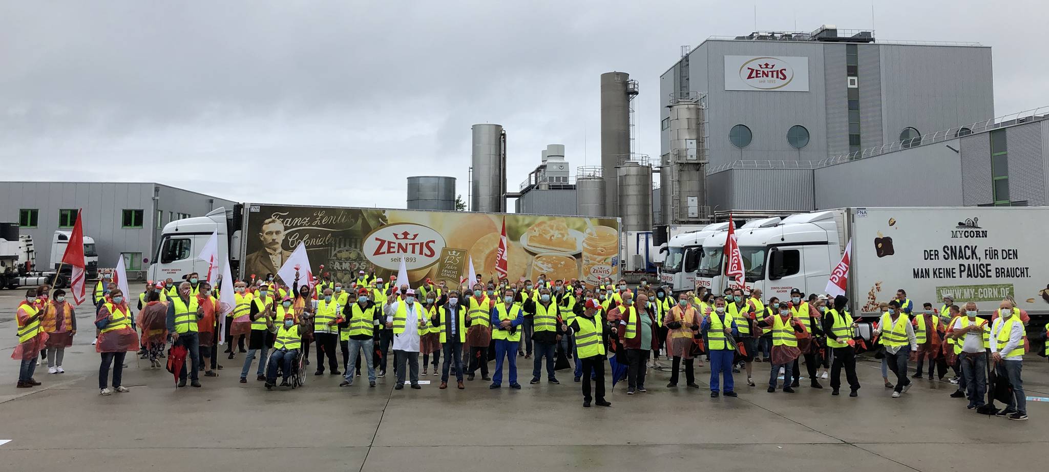 Streik bei Zentis am Freitag