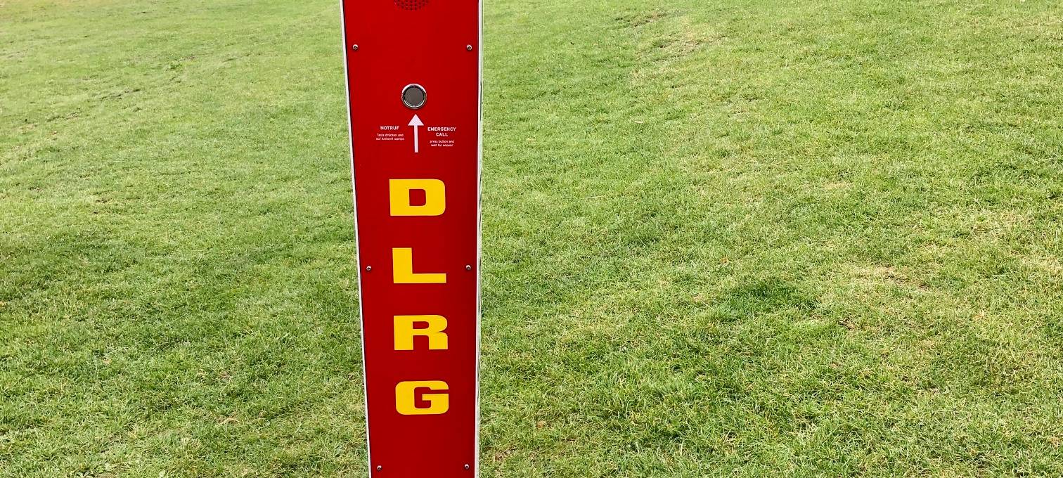 Neue Notrufsäulen am Rursee