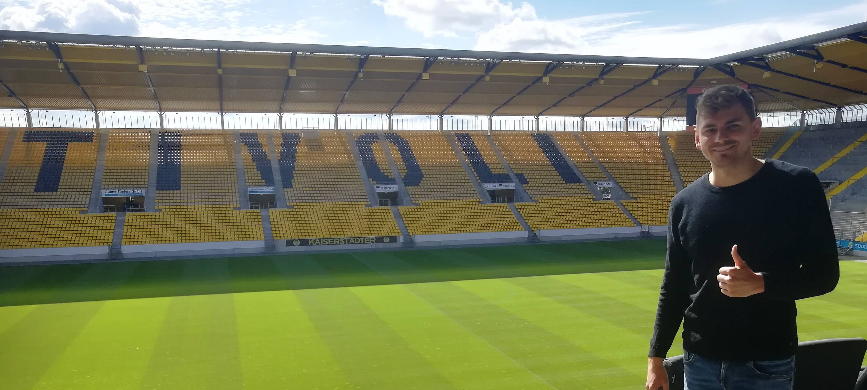 André Wallenborn verlängert am Tivoli