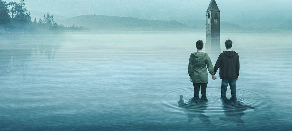 Die Geschwister am Reschensee