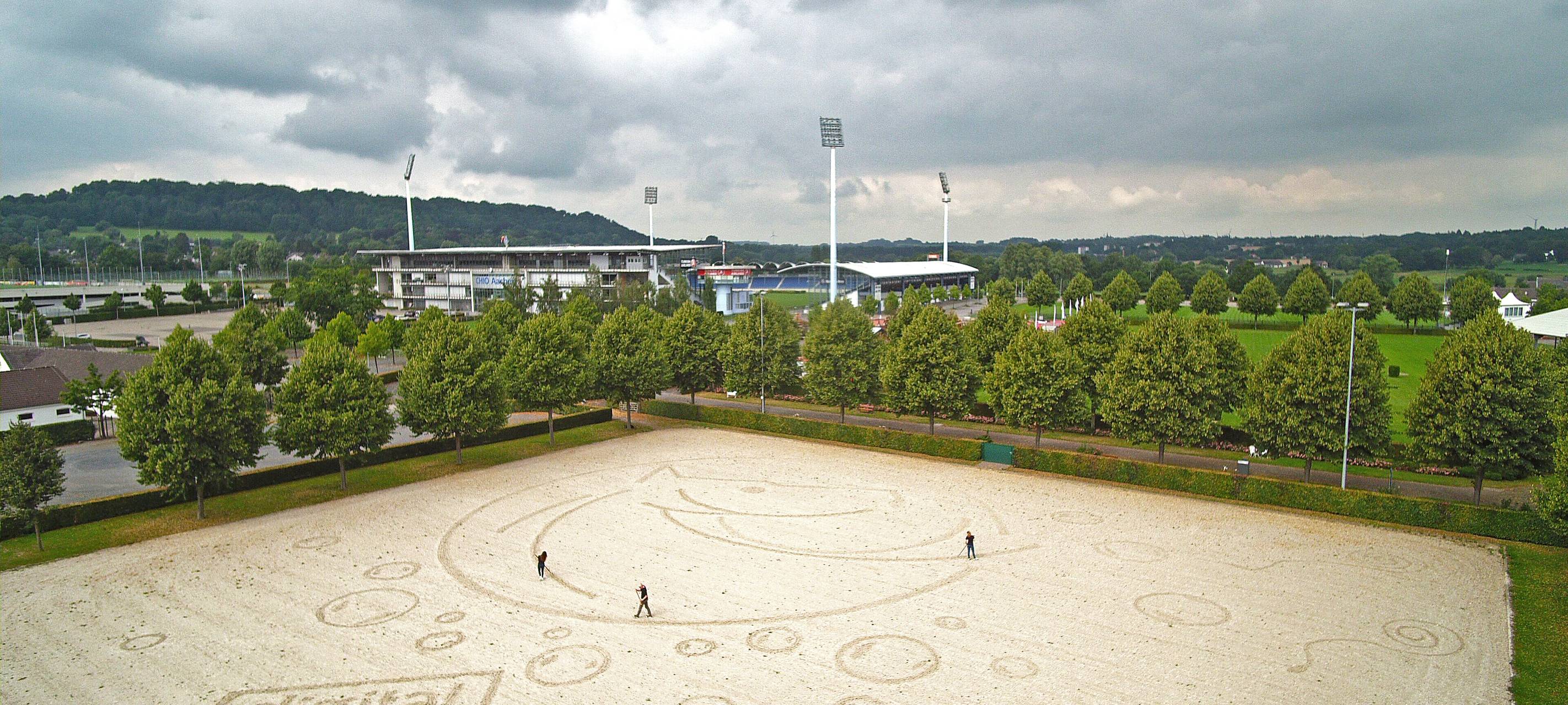 Kunst wirbt für CHIO digital