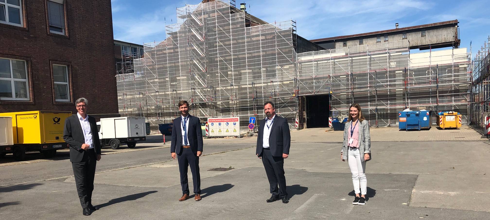 Im Bau: Jahrhunderthalle