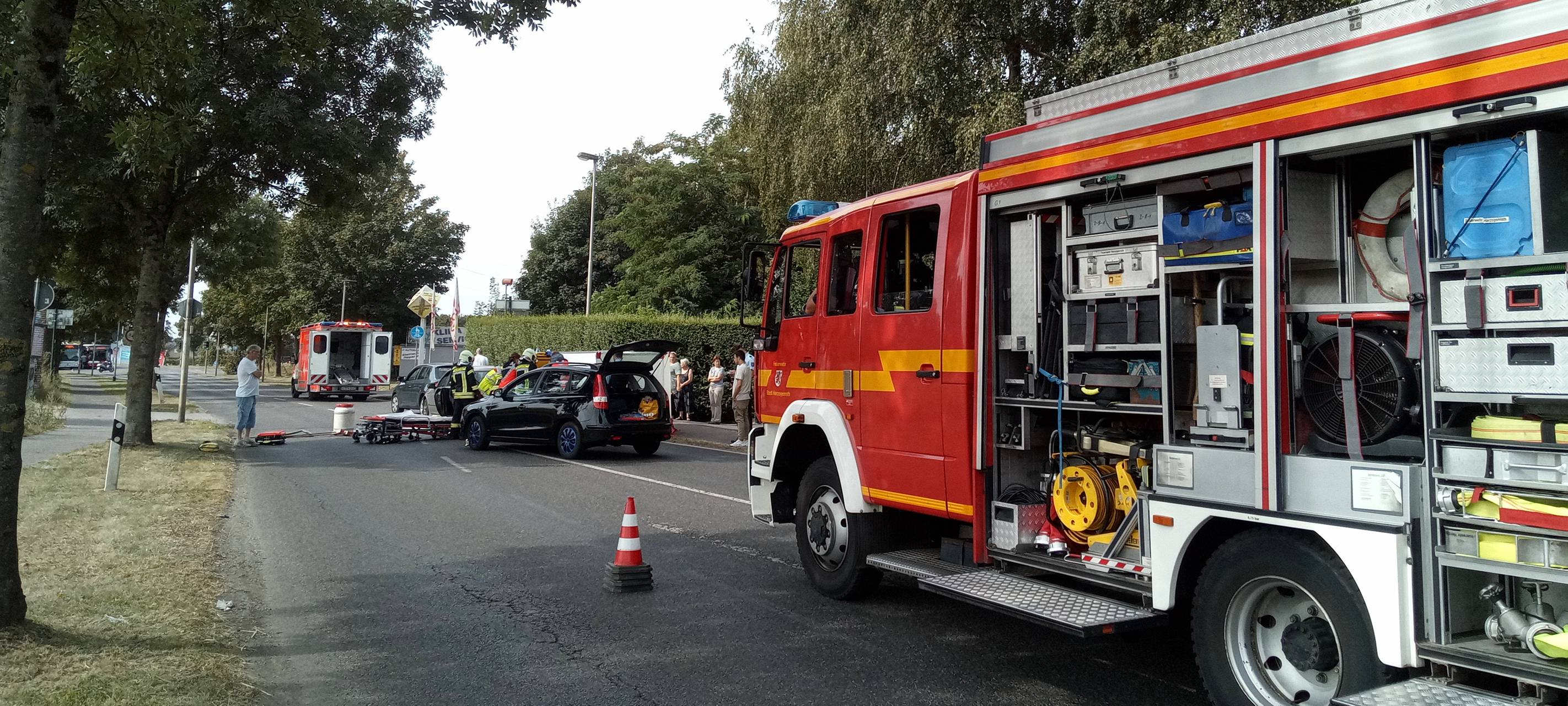 Zwei Unfälle in Herzogenrath am Montagvormittag