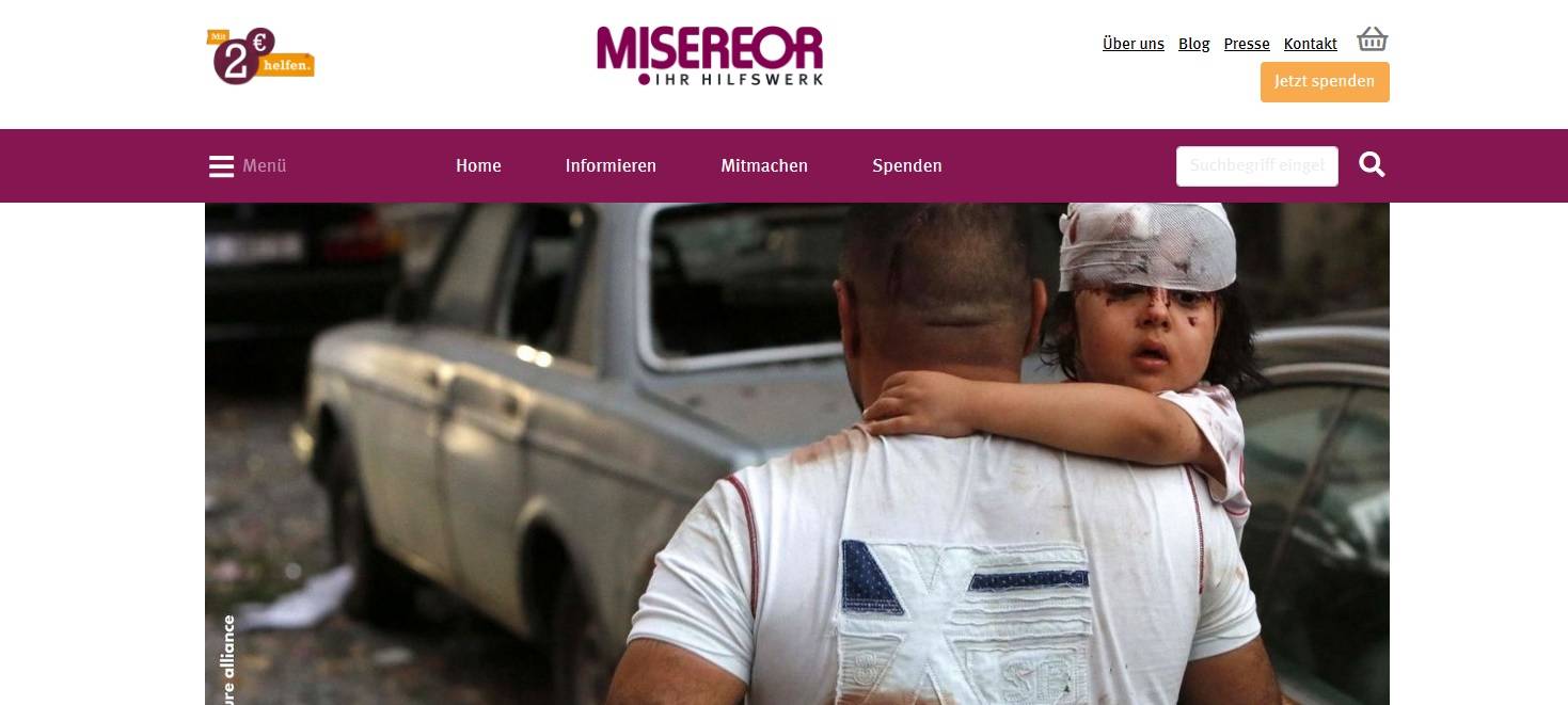 Misereor-Hilfe für Beirut