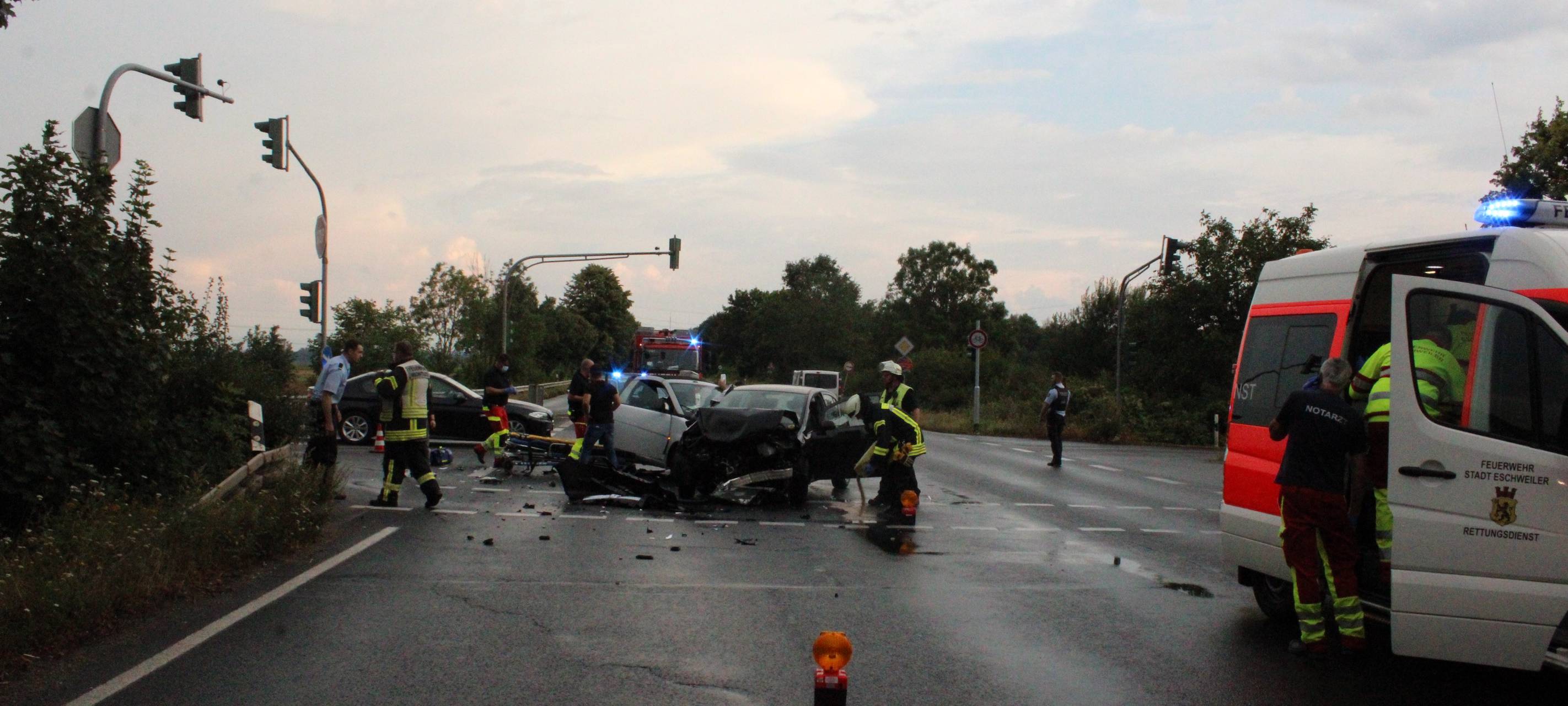 Schwerer Unfall auf der Rue de Wattrelos
