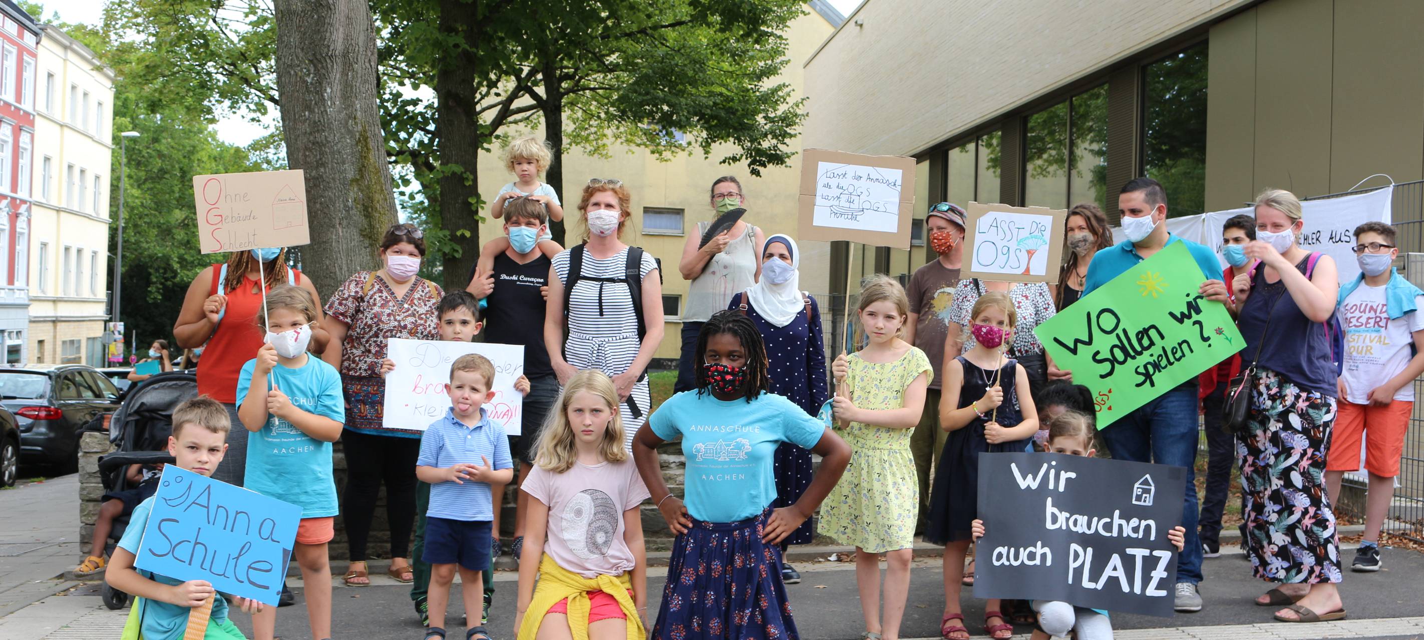 Demos von HHG und Annaschule