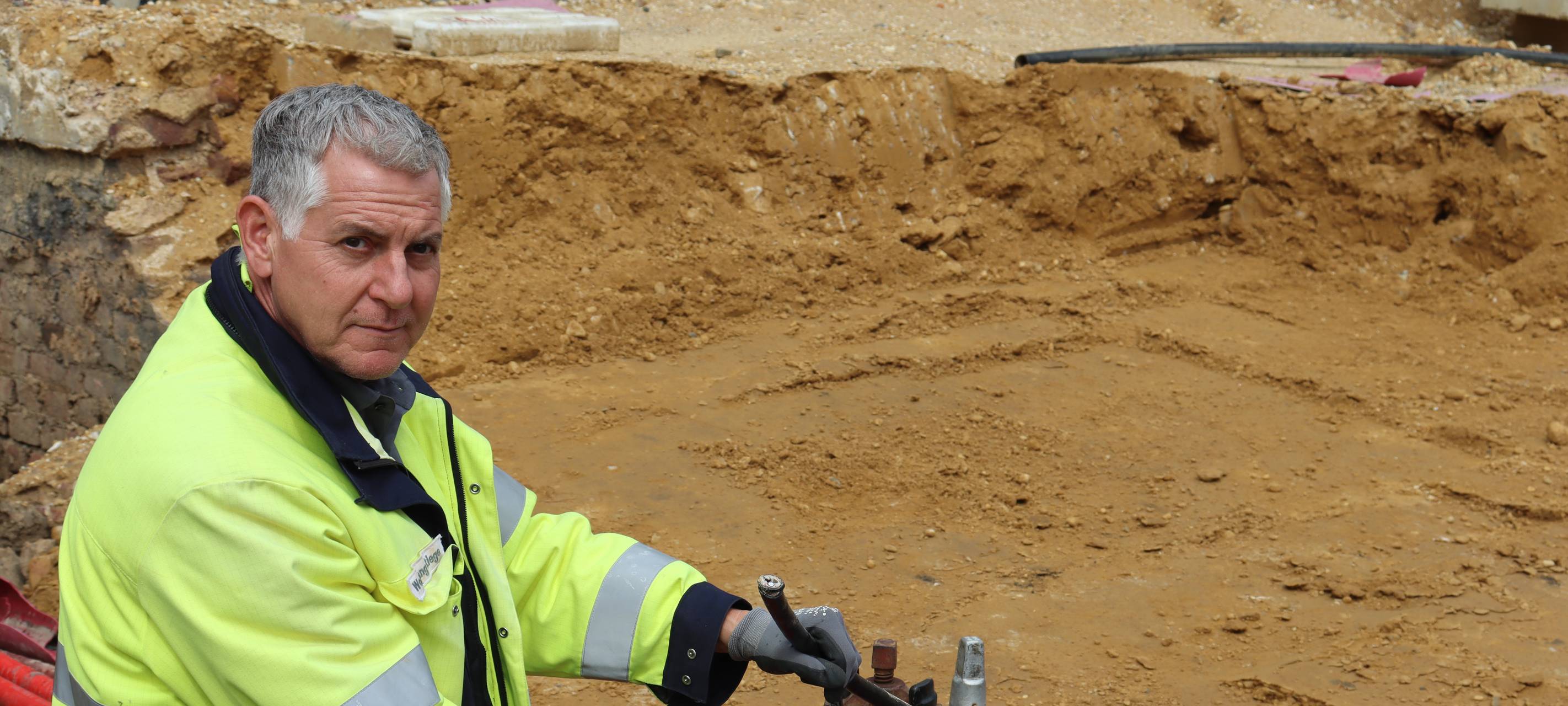 Vandalismus auf Baustellen