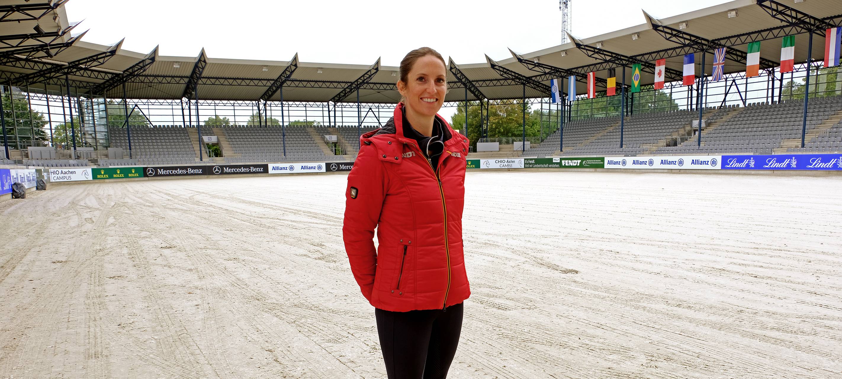 Die Weltmeisterin ist in der Soers