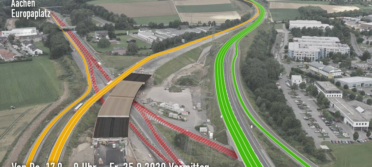 A544-Sperrung bis Freitag