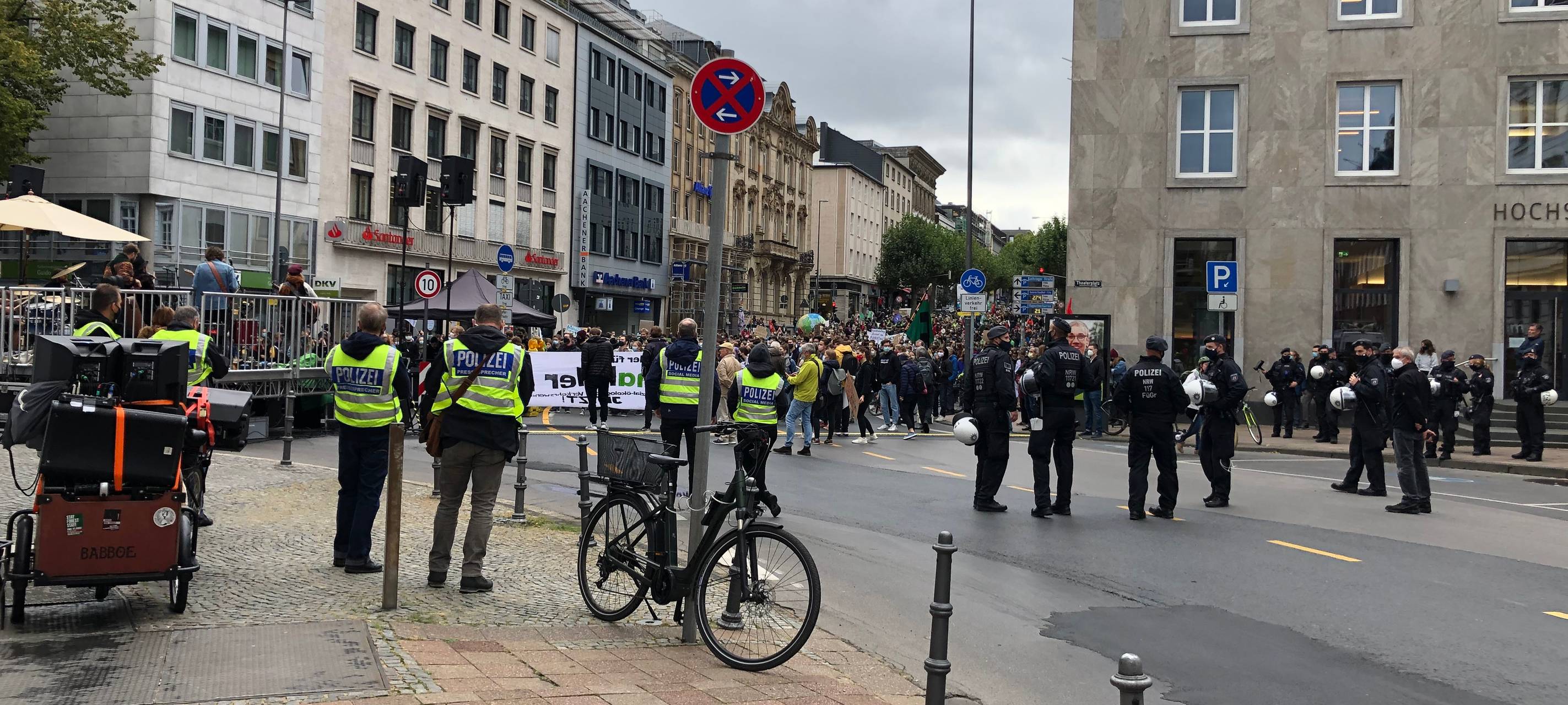 Globaler Klimastreik: 2.500 bis 4.000 in Aachen dabei