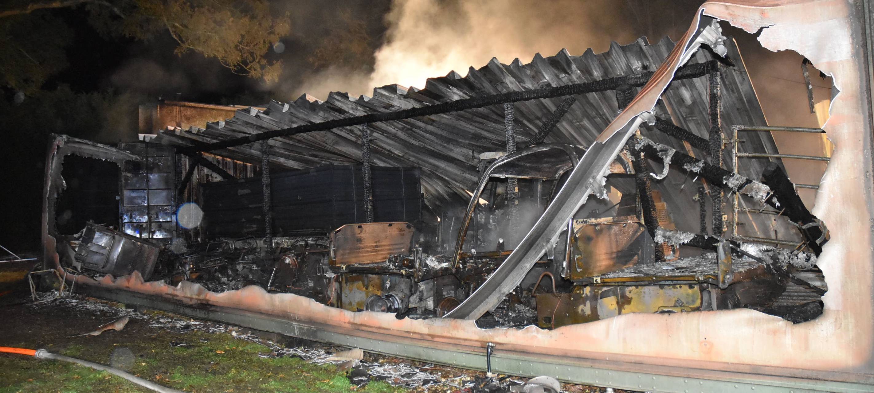 Zwei Feuer in StädteRegion