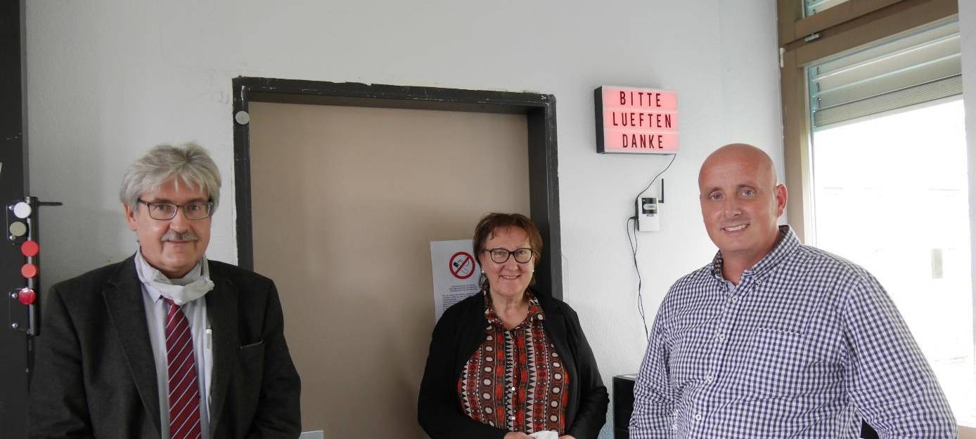 CO2-Sensor in Mies-van-der-Rohe-Schule