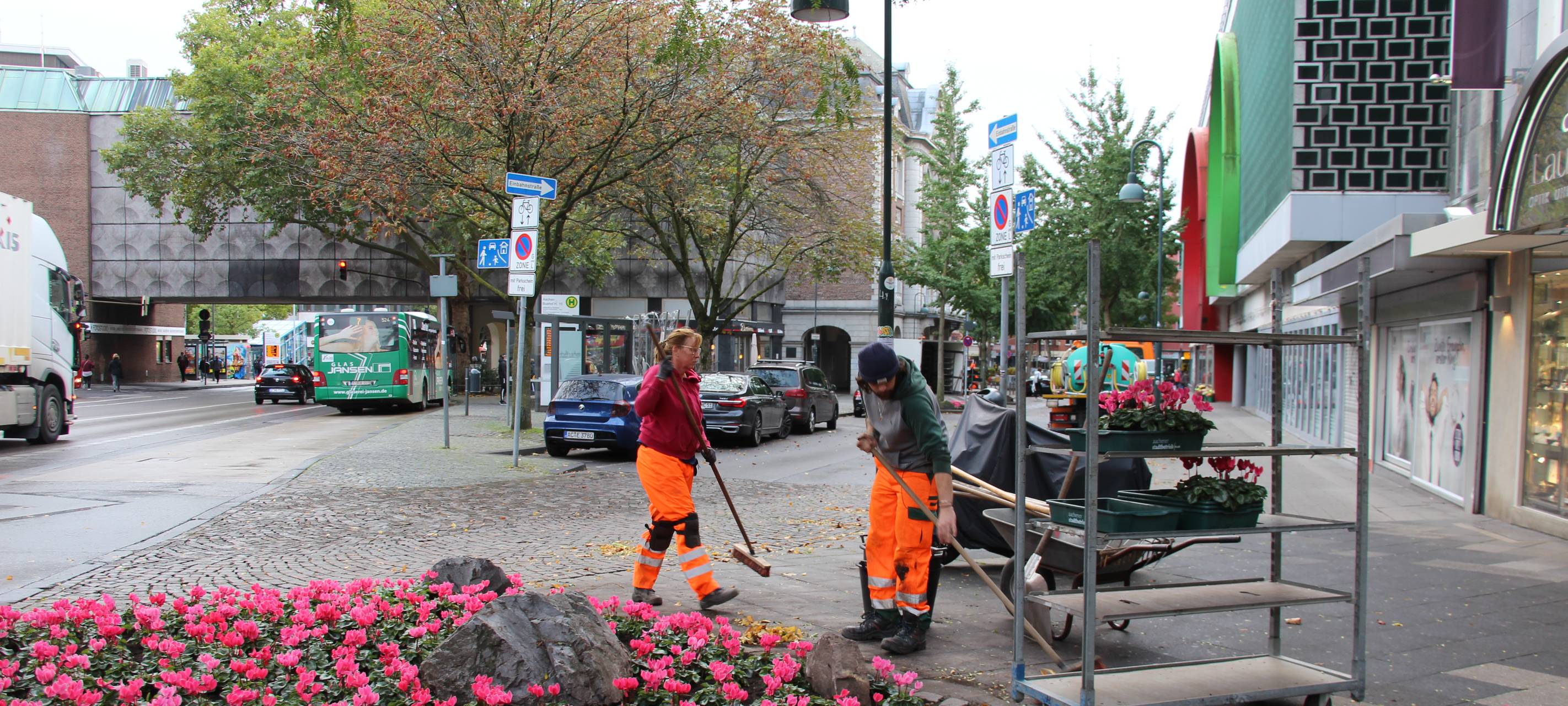 Aachen wird herbstlich
