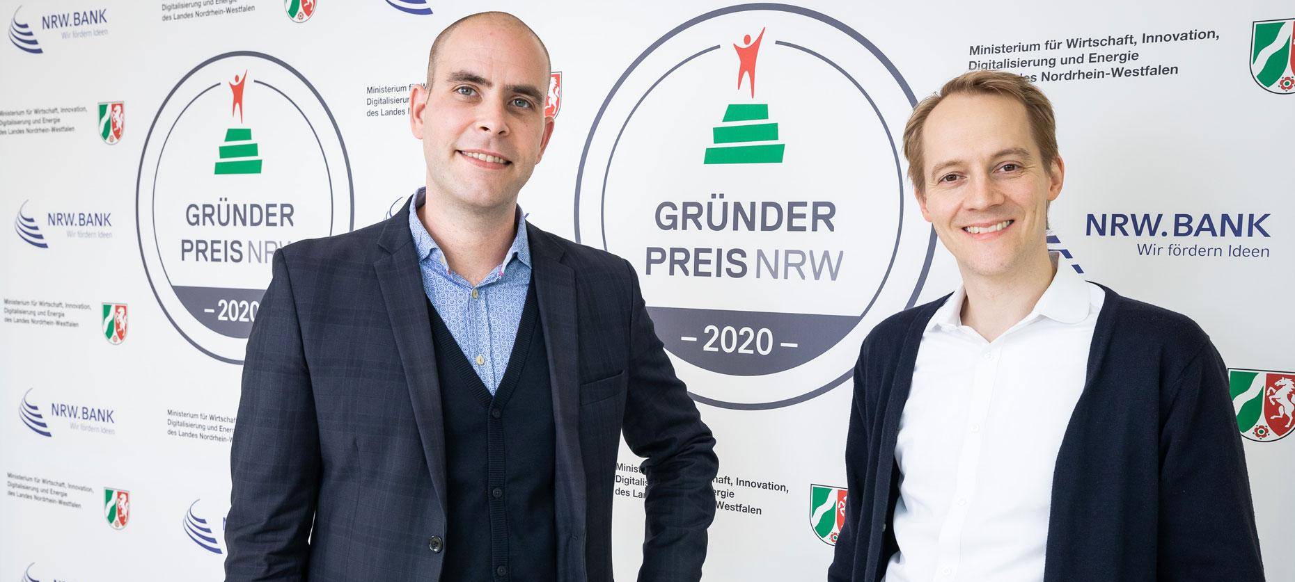 Zwei von hier für Gründerpreis