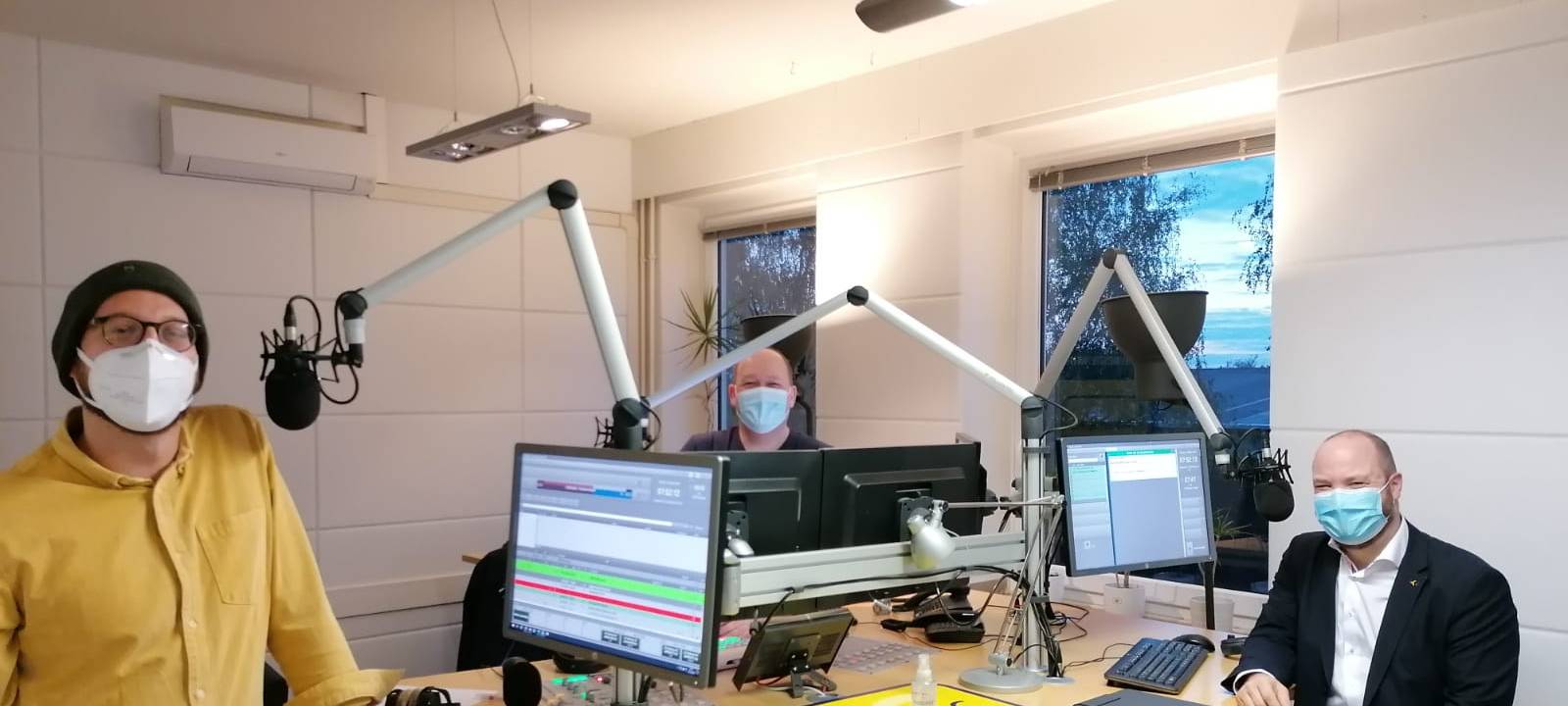 Gesundheitsdezernent Dr. Michael Ziemons bei Antenne AC