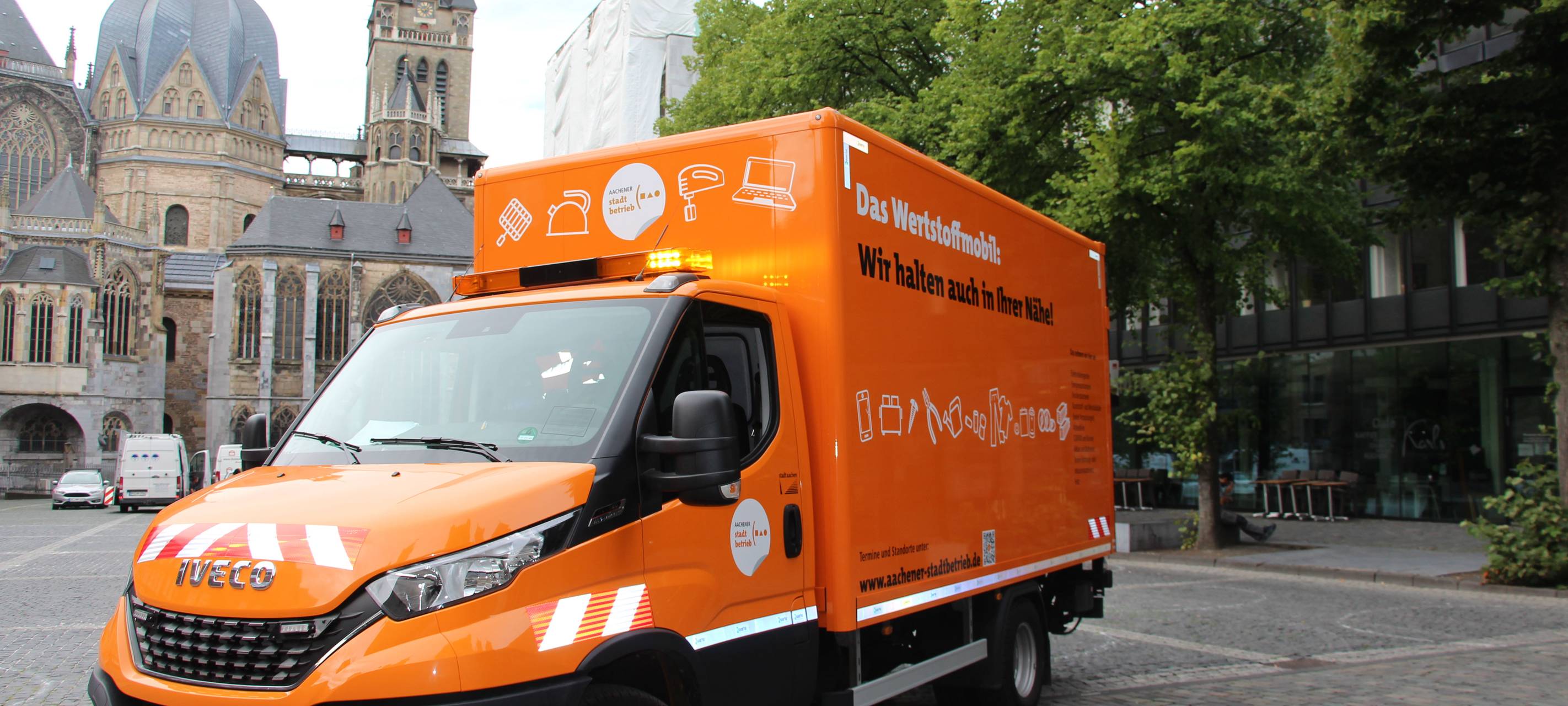 Wertstoffmobil wieder unterwegs