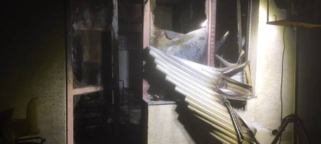 Feuer in Asylbewerberunterkunft