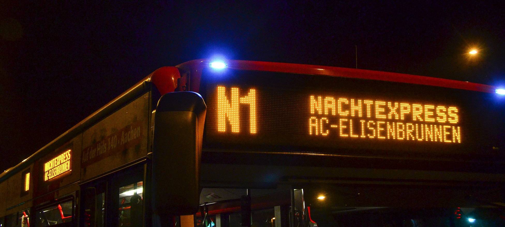 Die Winterzeit kommt: ASEAG-Busse in der Nacht auf Sonntag