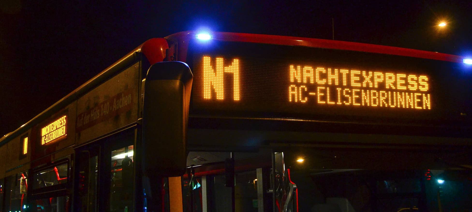 Ende der Sommerzeit: Nachtbusse wieder mit Extrarunde
