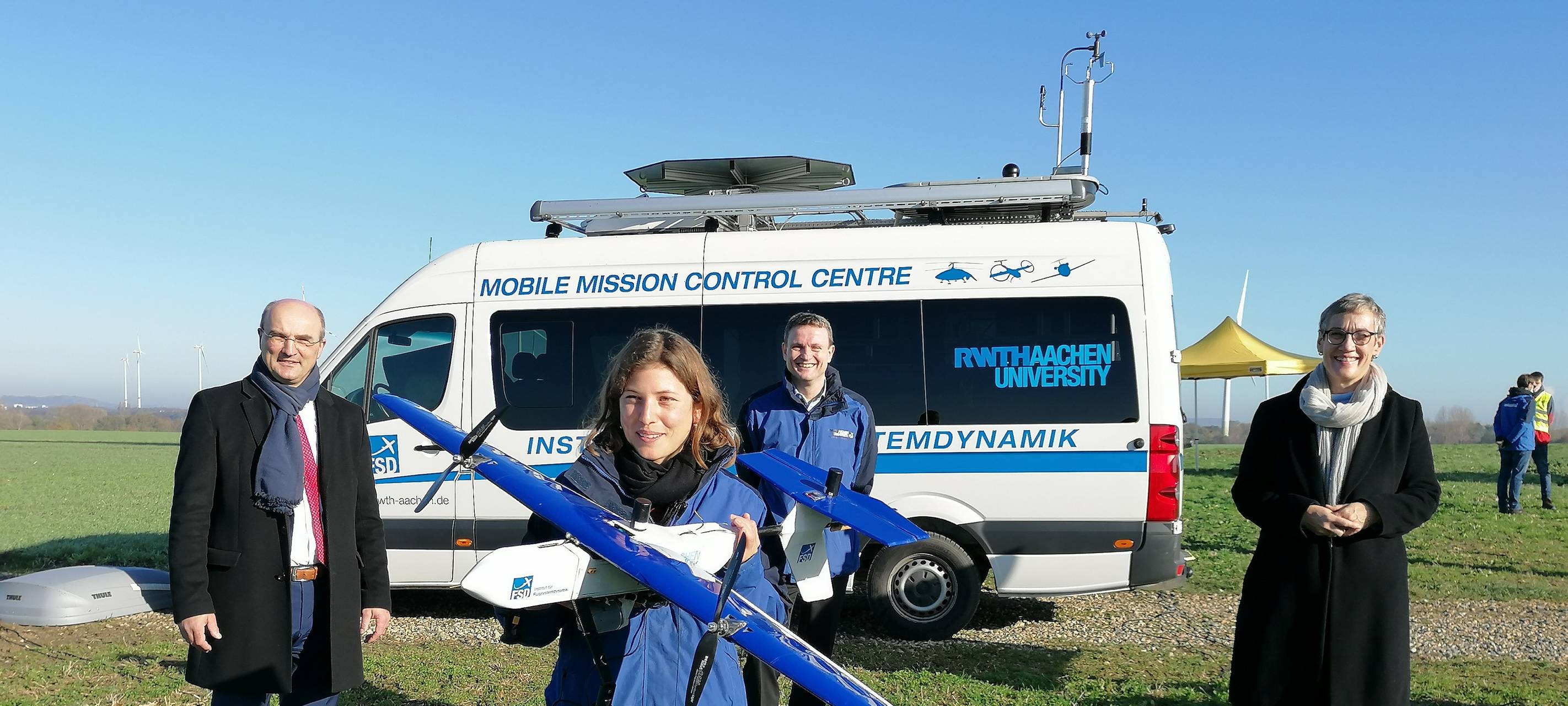 Erster unbemannter Rettungsflug