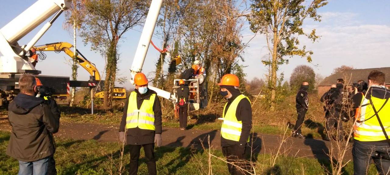 Erneute Proteste in Lützerath