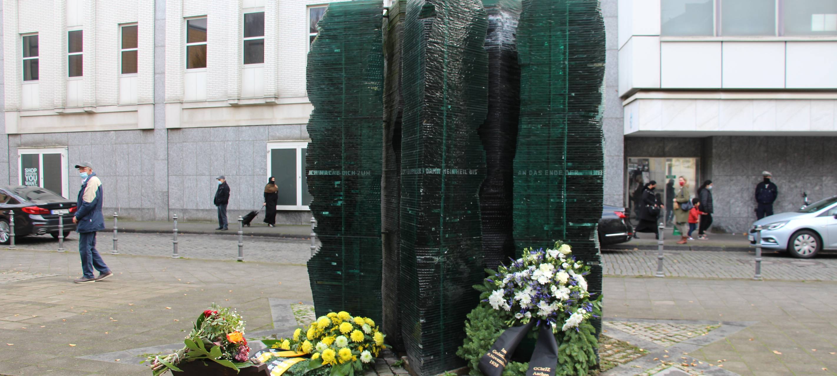 Gedenkveranstaltungen zum Jahrestag der Pogromnacht