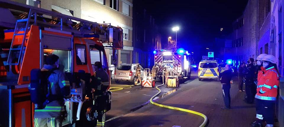 Alsdorf: Küchenbrand am Abend