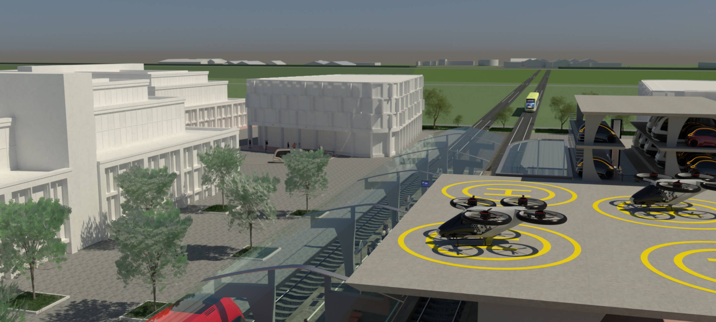 Masterplan für Forschungsflugplatz Merzbrück