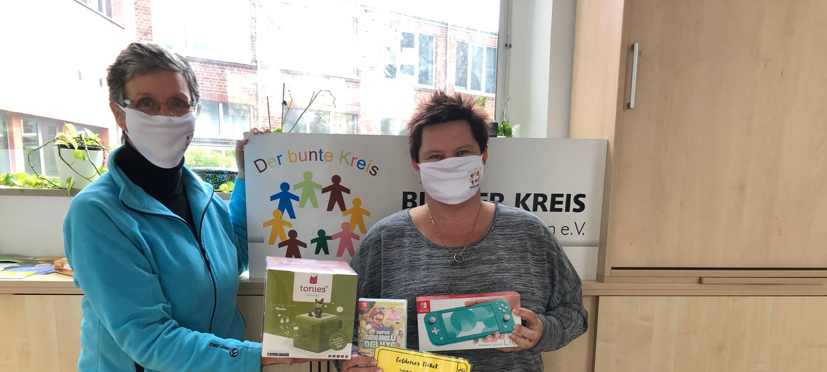 Bunter Kreis Adventskalender-Aktion