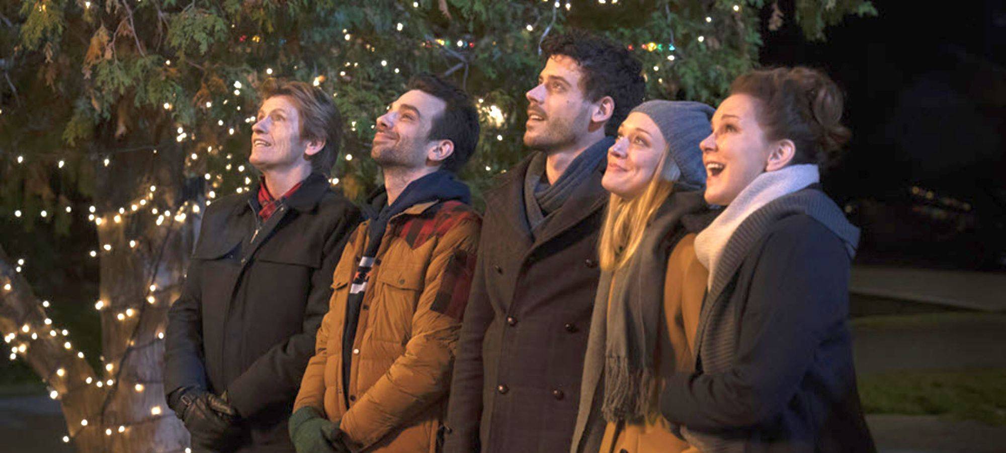 Noch wird besinnlich gefeiert.