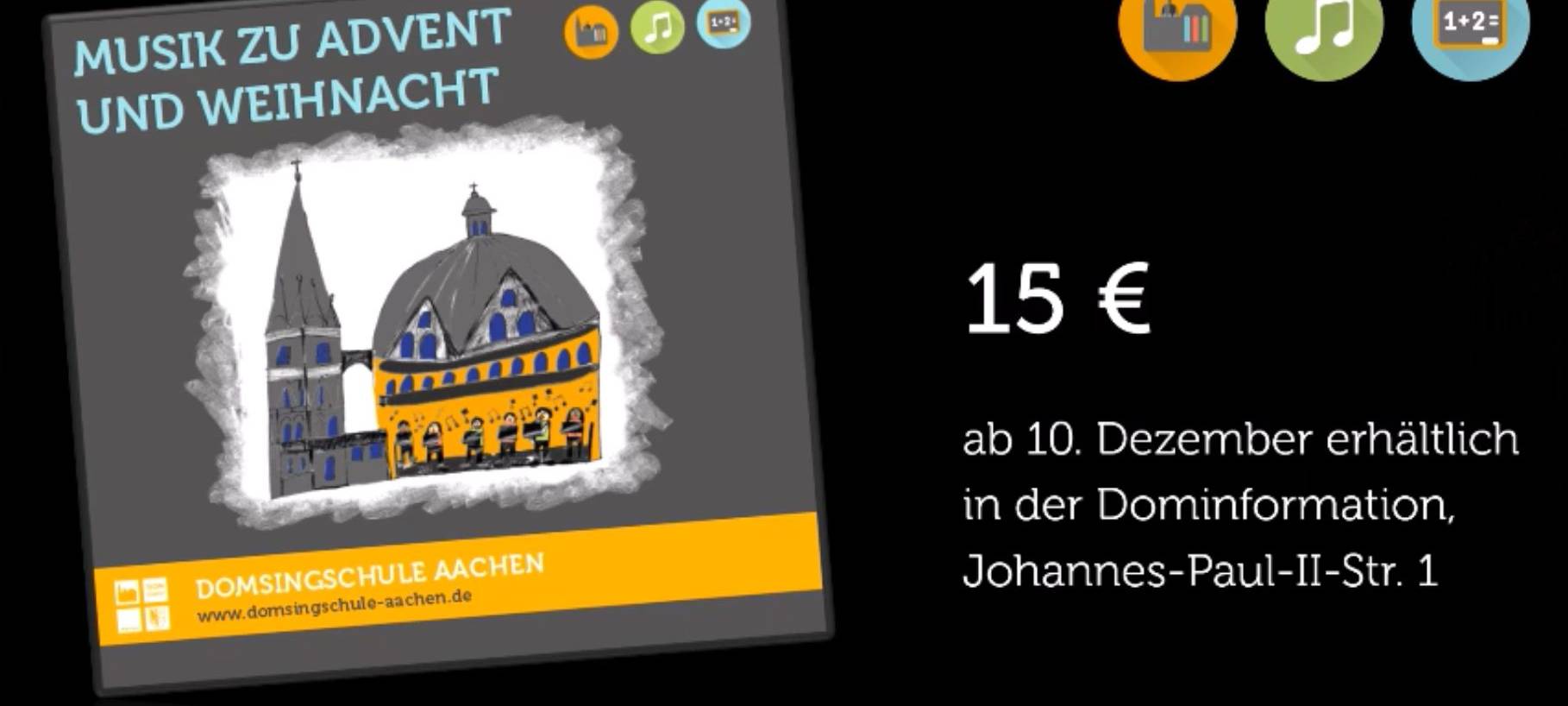 CD "Musik zu Advent und Weihnacht" aus Aachen