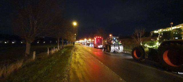 Beleuchtet durch die Region