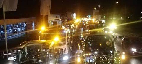 Beleuchtet durch die Region