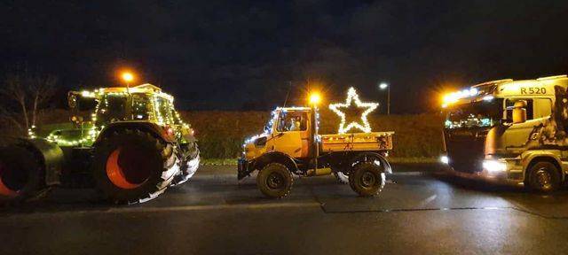 Beleuchtet durch die Region