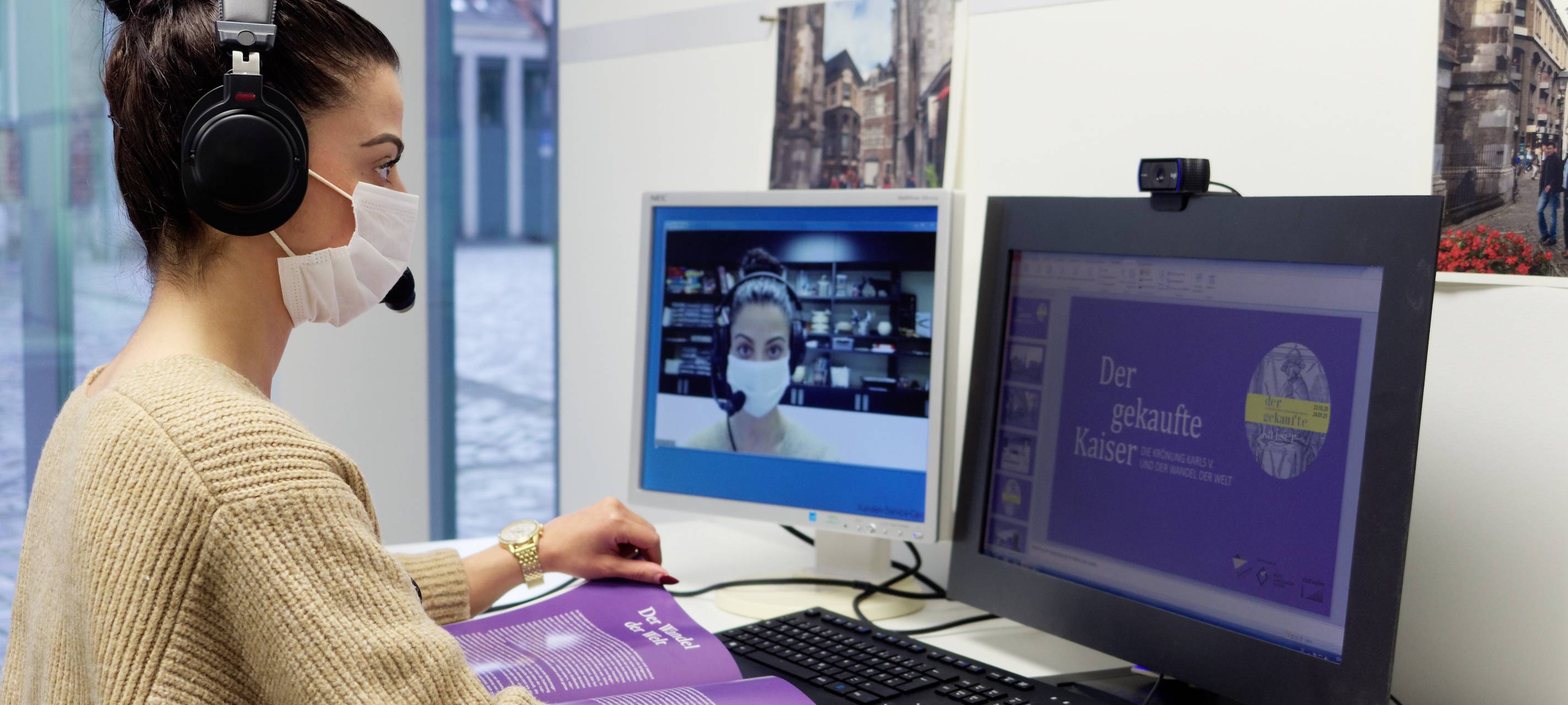 Digitale Ausstellung im Centre Charlemagne