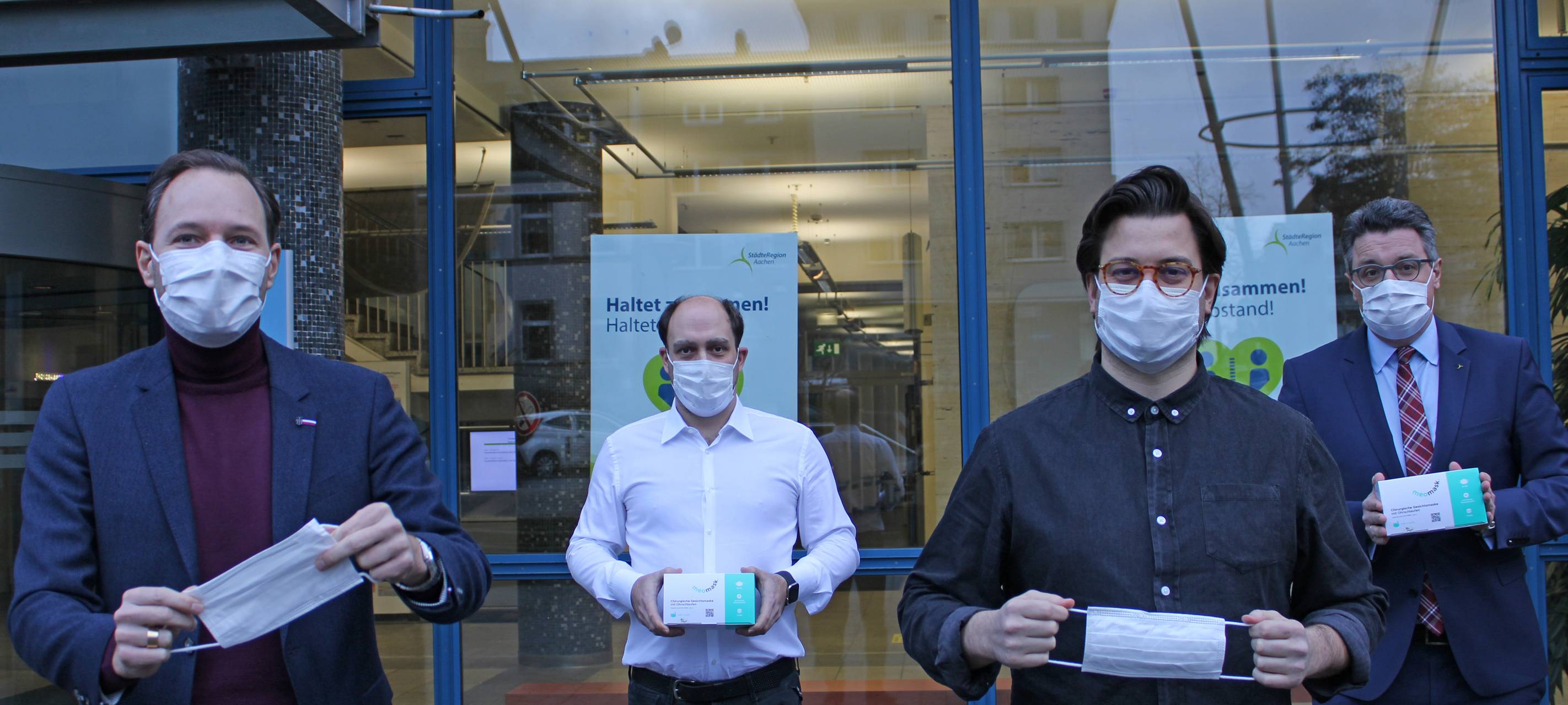 Maskenspende an KiTas