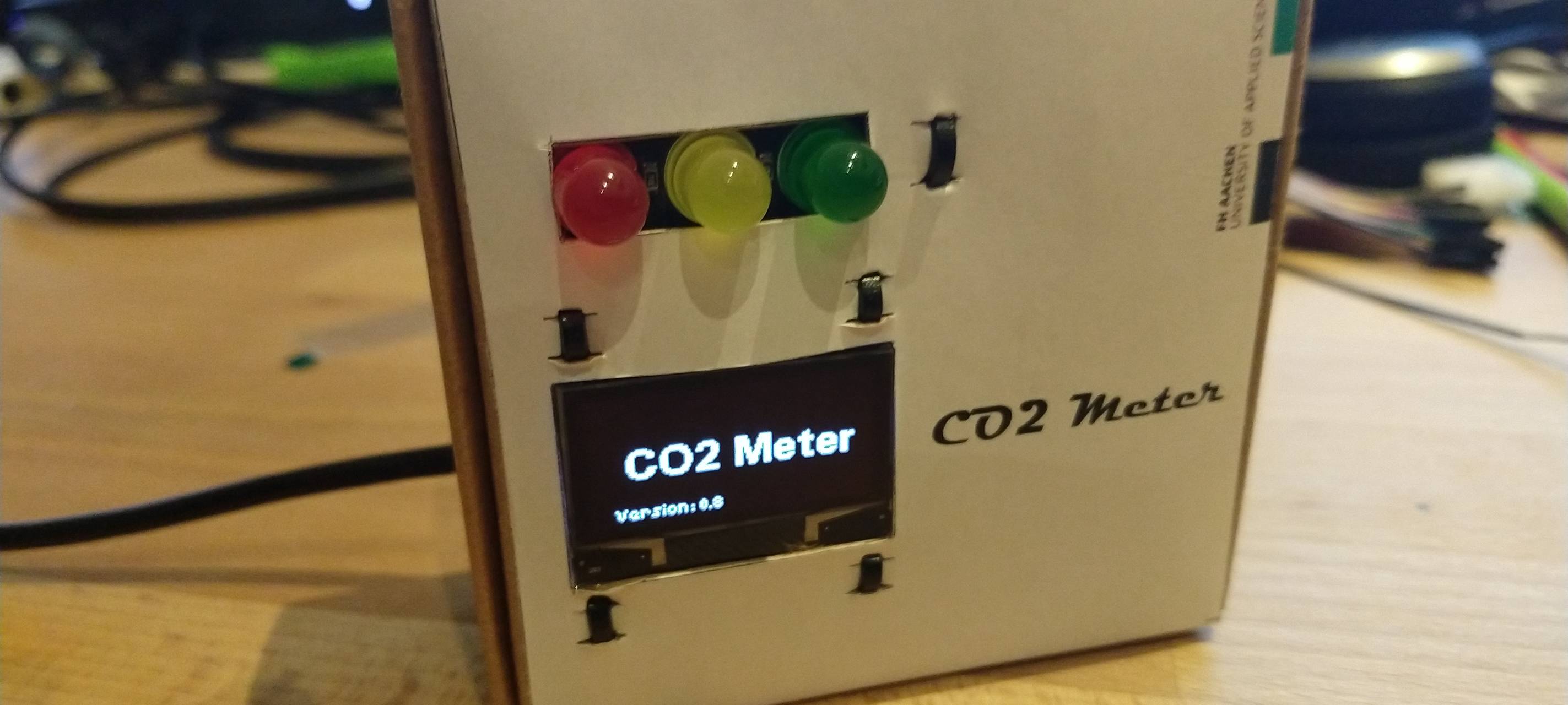 FH entwickelt CO2-Messgerät