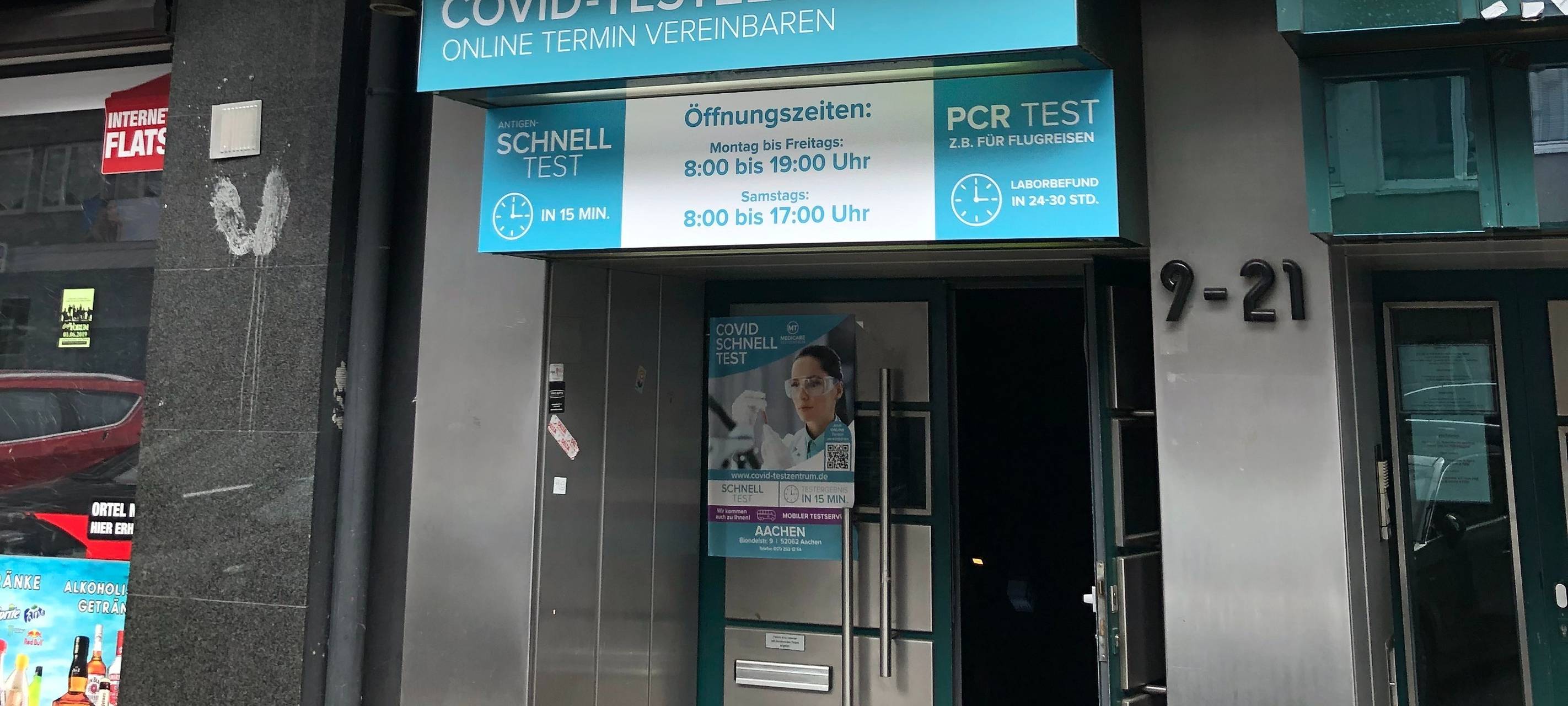 StädteRegion Aachen bei Tests auf Zack