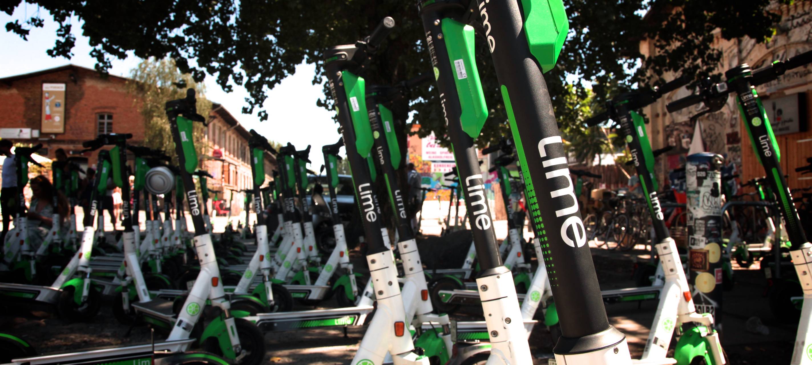 Jetzt auch Lime-E-Sooter in Aachen