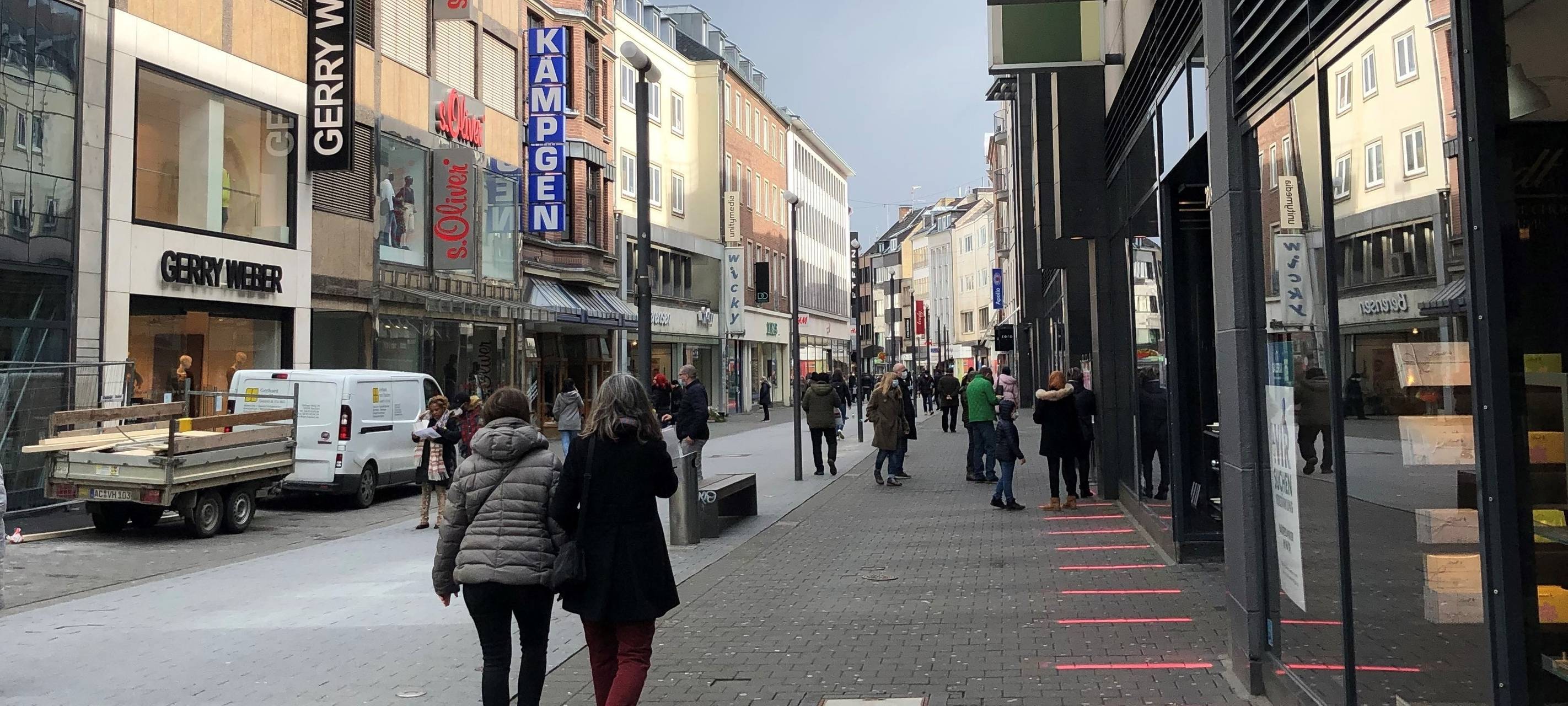 "Nicht zum Einkaufen nach Deutschland"