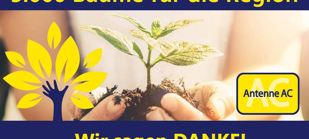 Wir pflanzen den Antenne AC-Wald!