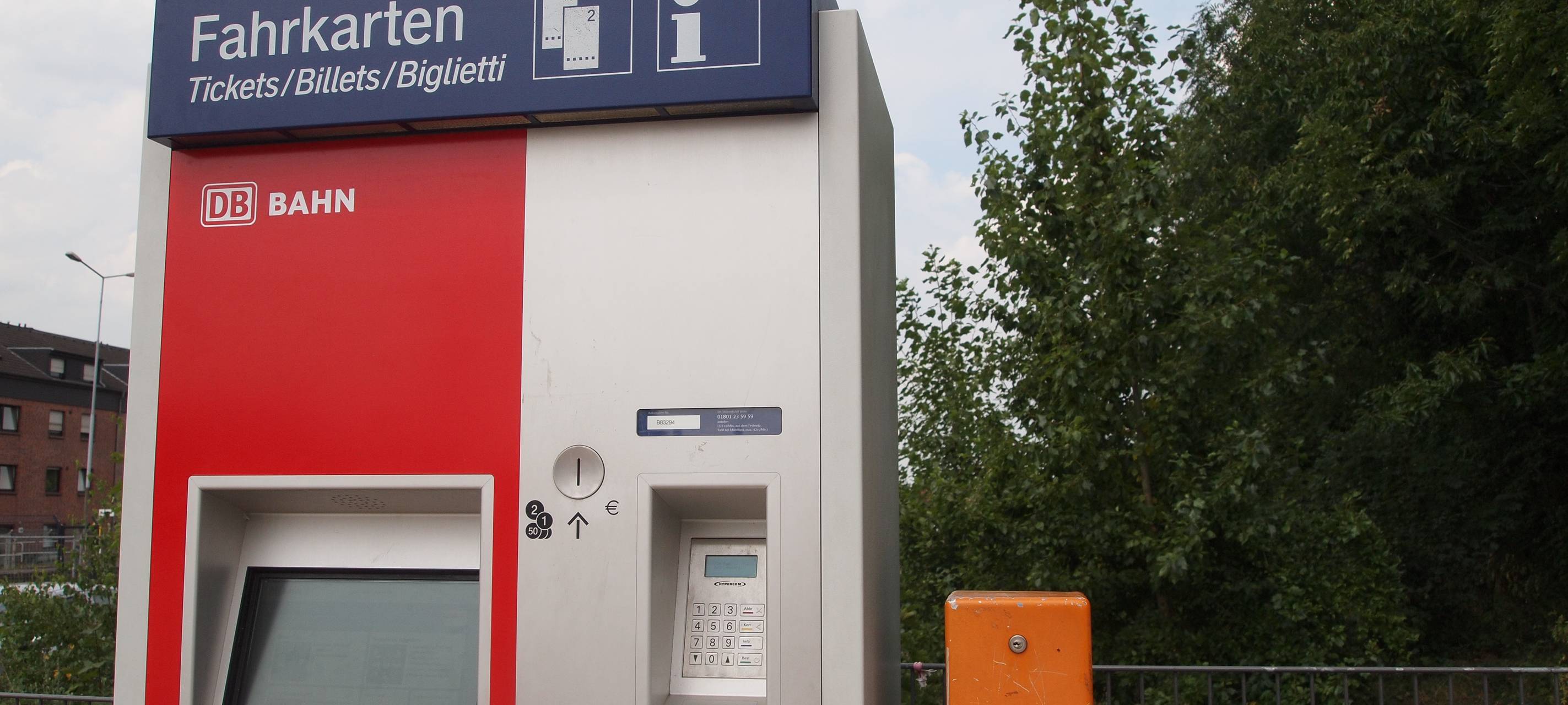 Weisweiler: Fahrkartenautomat gesprengt