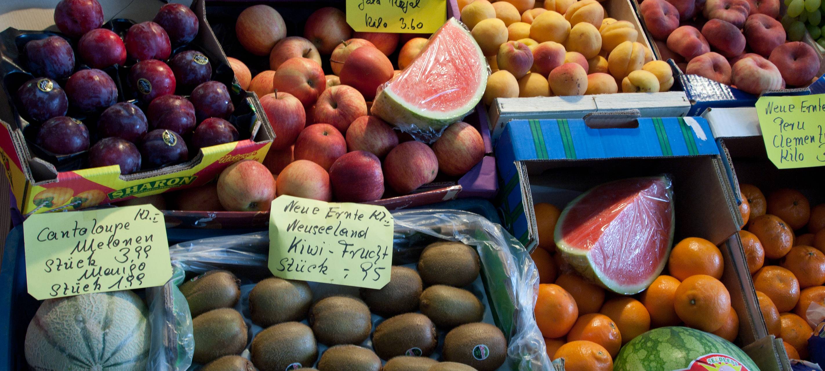 Wochenmarkt nur bis Donnerstag, 12 Uhr geöffnet