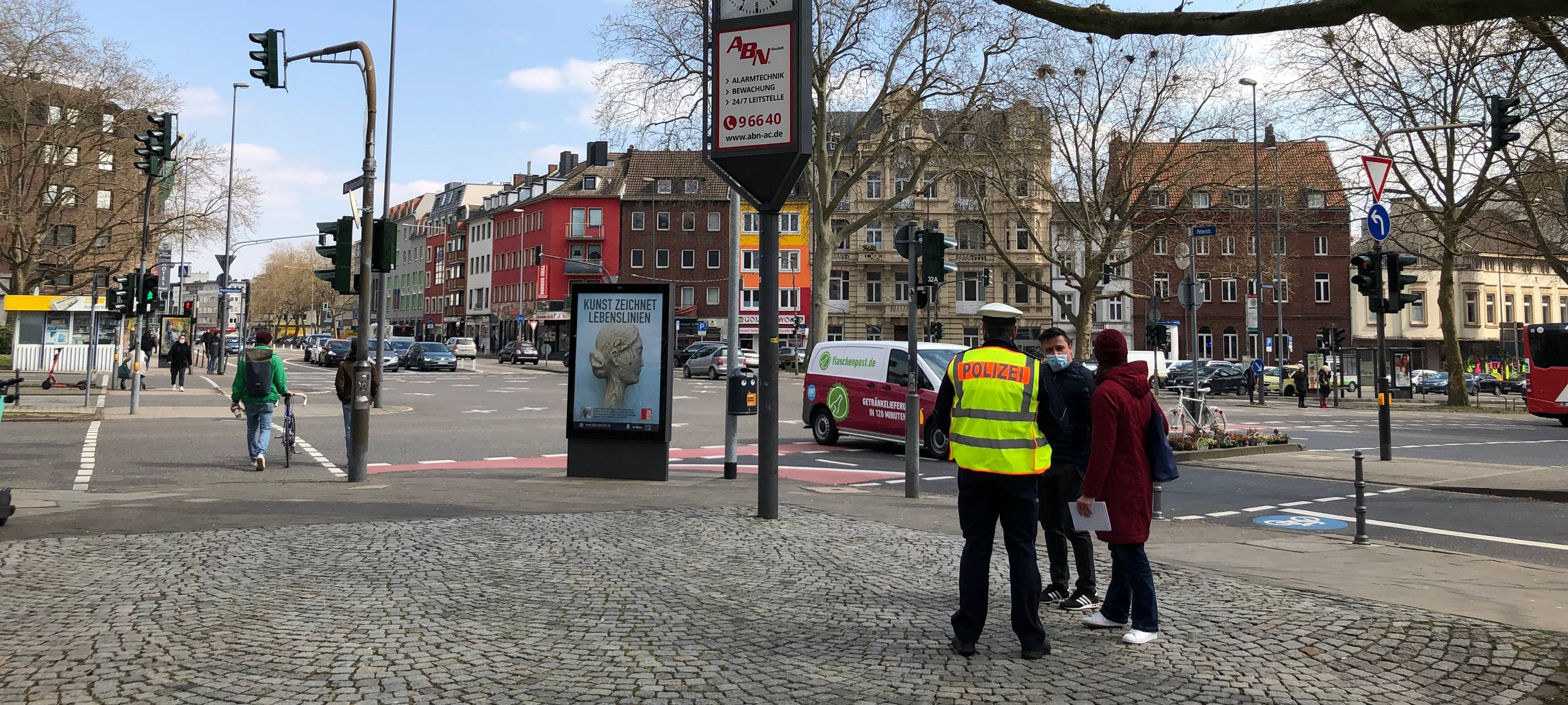 Polizei im Einsatz für sicheren Radverkehr