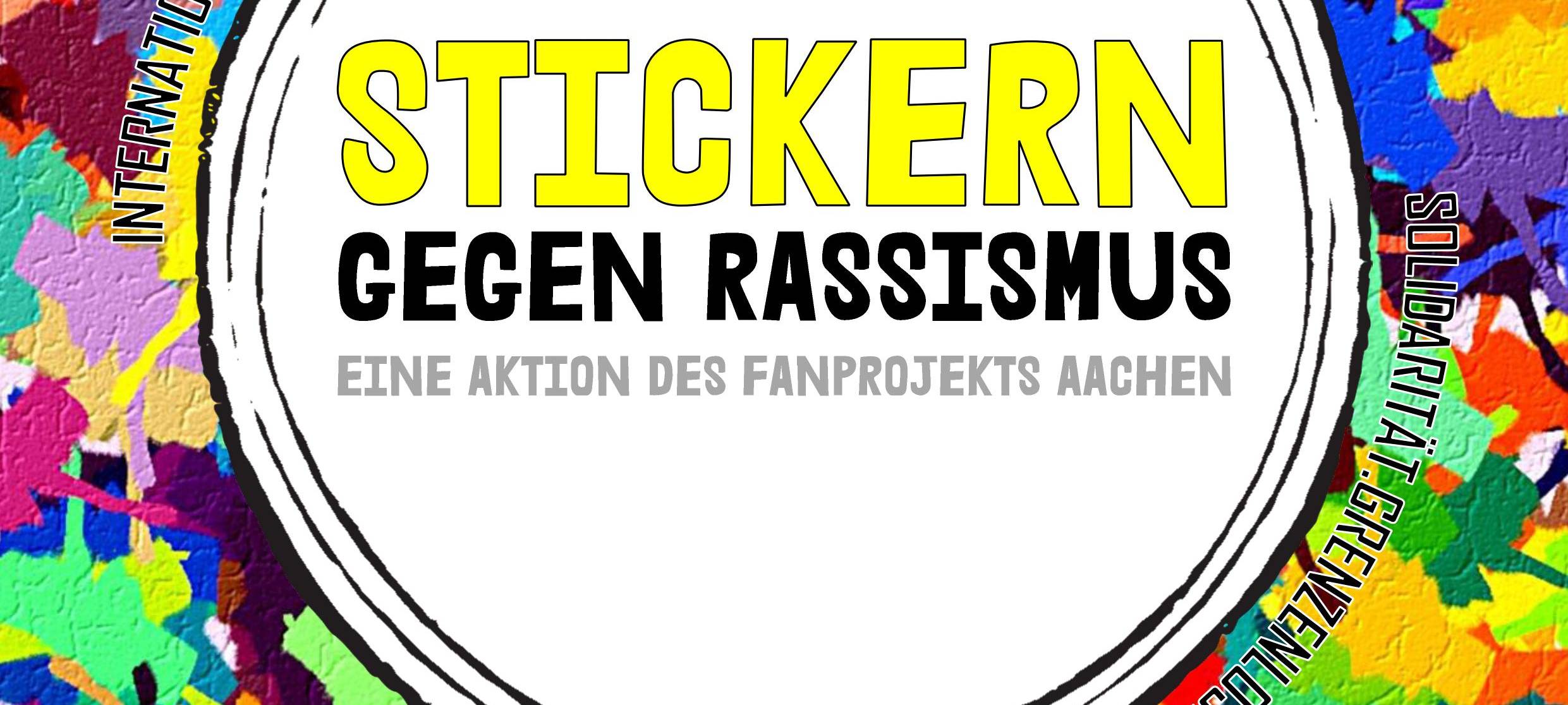 Sticker gegen Rassismus