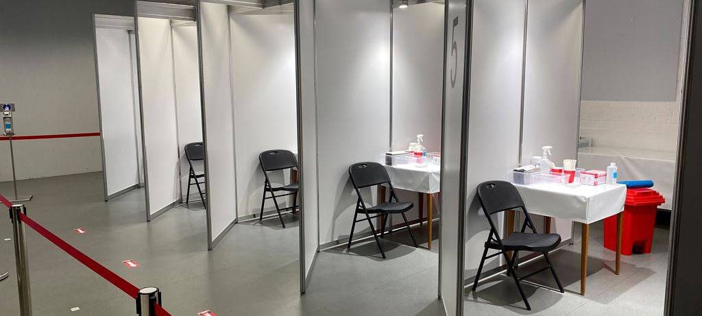 Neues Testzentrum in Eilendorf